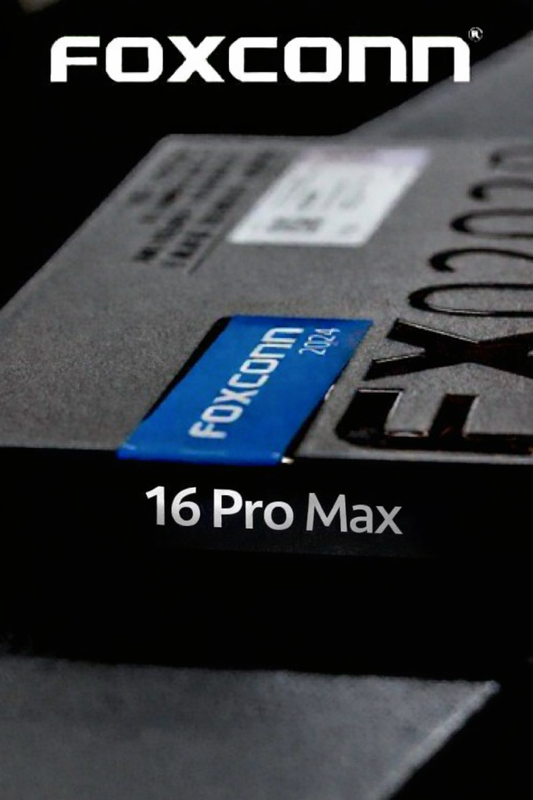 Bateria iPhone 16 Pro Max Core (Sin Flex) - FOXCONN BLACK.