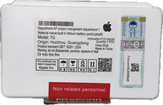 Bateria iPhone 7 Con Flex - Foxconn.