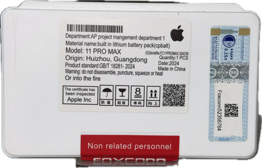 Bateria iPhone 11 Pro Max Con flex - FOXCONN.