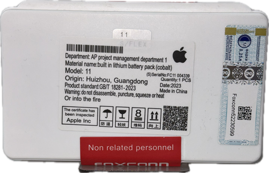 Bateria iPhone 11 Core (Sin flex) - FOXCONN.