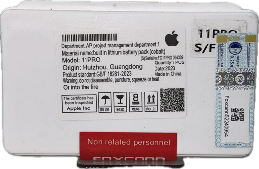 Bateria iPhone 11 Pro Core (Sin Flex) - FOXCONN.