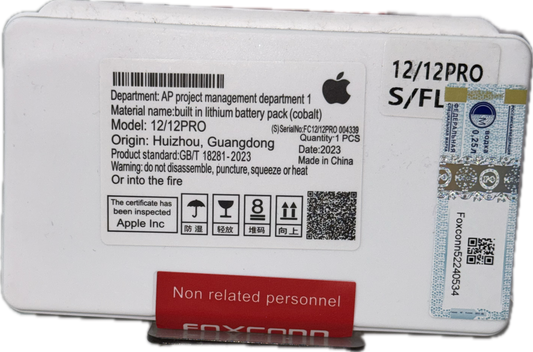 Bateria iPhone 12/12 Pro Core (Sin Flex) - FOXCONN.