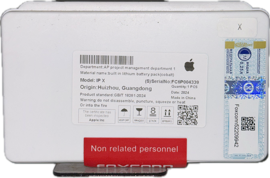 Bateria iPhone X Con Flex - FOXCONN.
