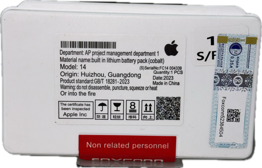 Bateria iPhone 14 Core (Sin Flex) - FOXCONN.