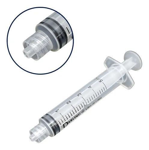 Jeringa plastica 5ml para dosificar