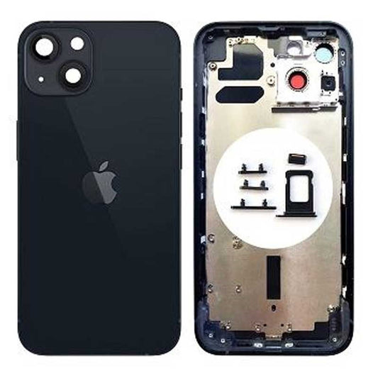 Chasis Trasero para iPhone 13 – Negro (Con Partes Incluidas)