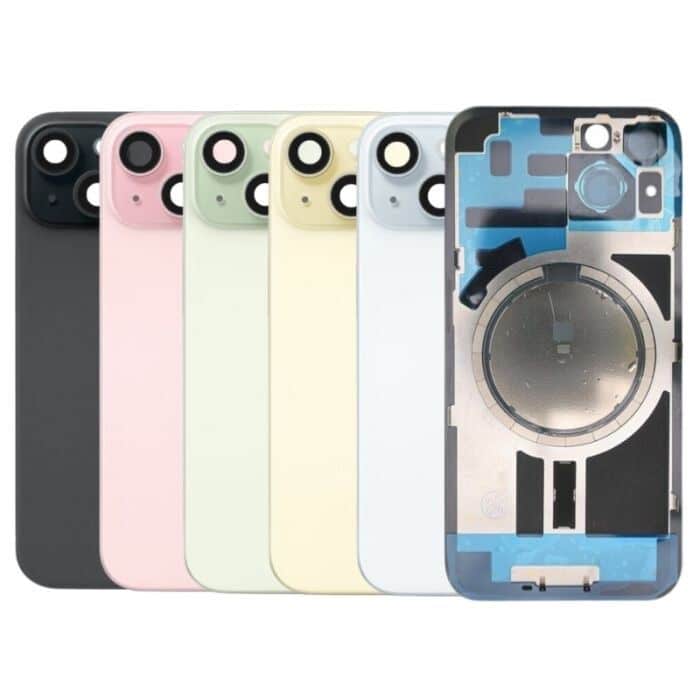 Tapa trasera iPhone 15 – Con lentes de camaras